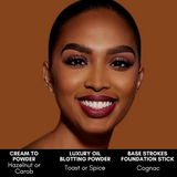Best Creme to Powder Foundation For Women of Color or Deeper Skin Tones
