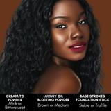 Best Creme to Powder Foundation For Women of Color or Deeper Skin Tones